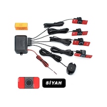 Kgn Park Sensörü Ses Ikazlı Lens Görünümlü Yeni Nesil Oem Tip Siyah Sensör