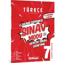 7. Sınıf Türkçe Sınav Modu 15 Deneme -  Pruva Akademi
