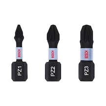 Bosch Impact Yıldız Bits Uç Pz1/2/3x25 Mm 3'lü 2608522471