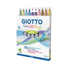 Giotto Turbo Soft Brush 10 Pastel Renk