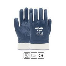 Beybi Kn6 Petrolcü Pamuk Nitril Eldiven 144 Çift