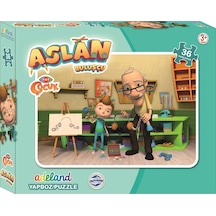 Adeland Trt Çocuk Aslan Buluşçu 36 Parça Yapboz