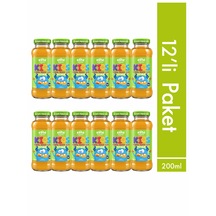 12'li Kids Organik Portakallı Meyve Suyu 200 Ml