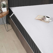 SIVI GEÇİRMEZ MİCRO DÖRT KÖŞE YATAK ALEZİ ÇİFT KİŞİLİK Beyaz