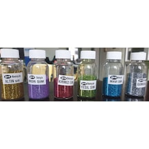 Gen Boya Toz Sim 75 Gram Tüplerde 6 Renk Seçeneği Altin Rengi 75 Gram