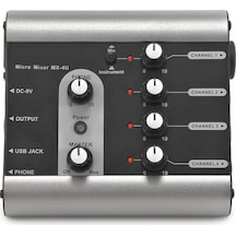 Belcat Mx-4U 4 Kanal Aktif Mikro Mikser Sistemi