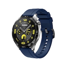 Huawei Gt4 22mm Uyumlu Nvth- Krd-95 Silikon Kordon-lacivert