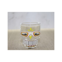 10 Adet Cam Kurukafa Shot Bardak İstanbul Temalı Tasarım, Shot Bardak, Likör Bardağı, Skull Shot Glass Diğer