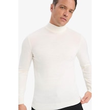 Defacto Ekru Erkek Kazak R1127az/er100 Ekru