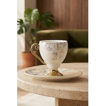 Acar Kaı-09267 Vivian 6lı Kahve Fincan Takımı Çok Renkli