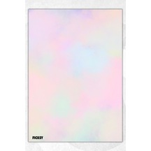 A5 Bloknot Çizgisiz Defter - 50 Yaprak - Memopad - Notepad - Not Defteri - Not Kağıdı - 1699 Çok Renkli