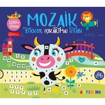 Mozaik Sticker 1.000+ Çıkartma Kitabı - Lacivert / Kolektif