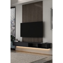 180dhdxtdala Mono Led Işıklı Duvara Monte Tv Sehpası Antrasit