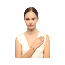 Tblk01561 Parlak Taşlı Kuğu Kadın Bileklik 1361-1658 Çok Renkli