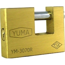 Kayar Milli Pirinç Asma Kilit 70 Mm.