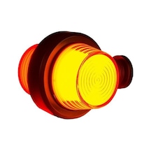 Ahmet Otomotiv Horpol Tipi Neonlu Takoz Lamba 12v-24v Sarı-kırmızı