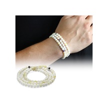 Hem Bileklik - Hem Kolye - Hem Tesbih 99Lu Sedef Doğaltaş Takı N11.6236