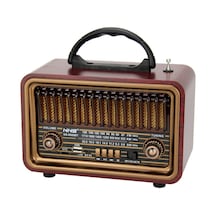 Taşınabilir Nostaljik Radyo Hoparlör Ns-8069bt Bluetooth Speaker Usb+tf Card+aux