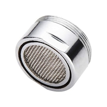 Generic Pirinç Kabuk Ve Conta İle Mutfak Banyo İçin Lavabo Havalandırıcı Yedek Aksesuarlar 10 Adet Krom