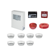 Teknim Yangın Alarm Sistemi Seti 7 Li Kablo Dahil