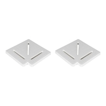 Sinada Havuz Savak Kanal Köşe Parçası Plastik 15 Cm 90 2 Adet -toptancıyızbiz