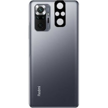 Kilifone - Xiaomi Redmi Note 10 Pro Uyumlu - Kamera Lens Koruyucu 3d Kamera Camı - Şeffaf