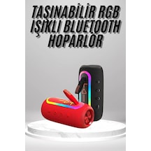 Bluetooth Hoparlör Uzun Pil Ömrü Taşınabilir Yüksek Ses Kaliteli