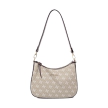 Silver Polo Sp1259 Kadın Omuz Çantası Monogram Y.yeşil-kahve