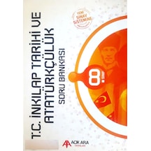 Açık Ara Yayınları 8.Sınıf T.C Inkılap Tarihi Ve Atatürkçülük So