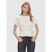 Guess Colette Aktif Oversize Fit Kadın T-shirt V4yı09j1314 Ekru Guess Colette Aktif Oversize Fit Kadın T-shirt V4yı09j1314 Ekru