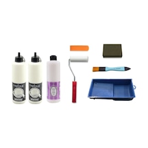 Cadence 1 Litre Pak Beyaz Boya 500Ml Parlak Vernik Set