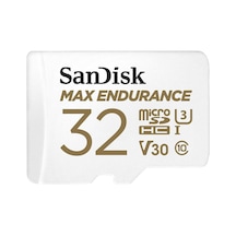 Max Endurance Microsdhc 32gb Sd Adapter For Security Cameras & Dashcams, Up To 15,000 Hours, Full Hd / 4k Videos, Extreme Endurance, Up To 100/40 Mb/s Read/write Speeds, C10, U3, V30