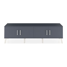 Arges Tv Ünitesi 2 Raflı 4 Kapaklı 176x30x51 Antrasit-antrasit/aytaşı Antrasıt/aytası