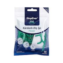 Tr Stopever Well Tooth Kürdanlı Diş İpi Flosser 50'li Paket
