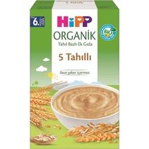 Mey İthalat Organik 5 Tahıllı Tahıl Bazlı Kaşık Maması 200 Gr