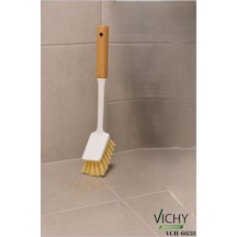 Vıchy Bulaşık Fırçası Vch-6638 Ahşap Saplı X144
