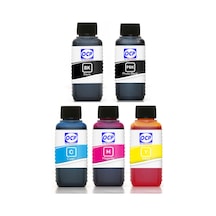 OCP Epson EcoTank ET 7750 Uyumlu Yazıcı Mürekkep Seti 100ml 5 Renk