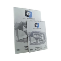Alex Schoeller Eskiz Blok A4 50-55 Gr Spiralli 30 Lu Alx-864