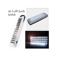 30 Smd Ledli İpli Kulplu Led Lamba Şarjlı Işıldak Fiş