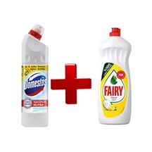 Domestos Ultra Yoğun 750 Ml Ve Fairy Bulaşık Detarjanı 750 Ml