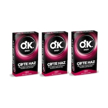 Okey Çifte Haz Prezervatif 10'lu x 3
