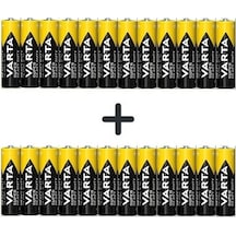 Varta LR03 Süperlife 24'lü Özel Pil 12AA + 12AAA