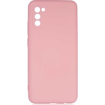 More Tr Samsung Uyumlu Galaxy A02s Kılıf Mtr Mara Lansman Kapak - Pembe Açık