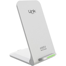 LinkTech W515 15W Katlanabilir Kablosuz Şarj Standı Beyaz