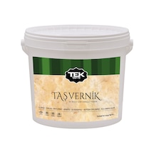 Tek Boya Su Bazlı Taş Vernik Şeffaf 0,75Lt