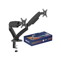 Ayrex F200 Pro 17-34 İkili Monitör Standı Siyah Maks: 10kg