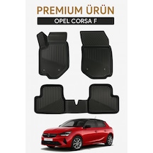 Opel Corsa F Uyumlu 3d Oto Paspas Premium