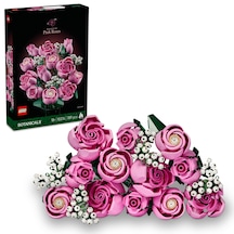 LEGO®  Botanicals Pembe Gül Buketi 10374 - Yetiskinler için 4 Bahar Çiçegi Içeren Dekoratif Çiçek Modeli Yapim Seti (789 Parça)