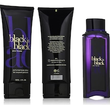 Nu Parfums Group Black EDT 100 ML + Body Lotion 150 ML