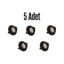Ct-5261 Başak 8w Spot 5 Adet Beyaz - Günışığı - Sarı Işık